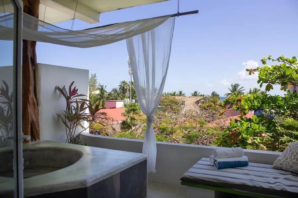 Ferienwohnung Paradisiaco Ph/ Vista Al Mar/ Terrace/ Playa del Carmen Apartment